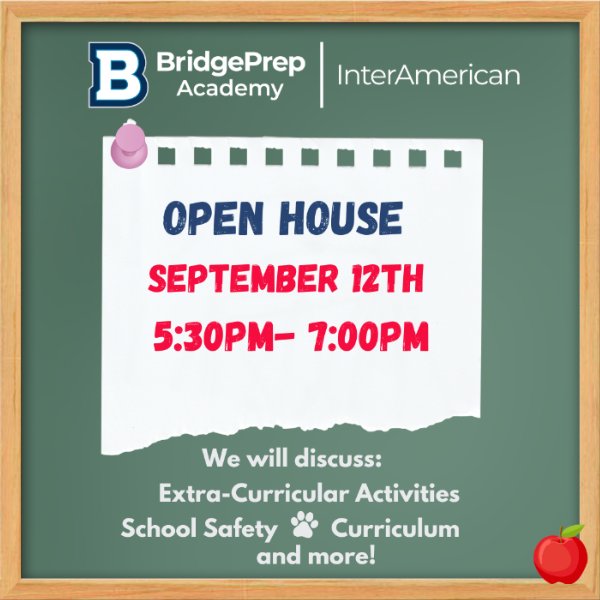 Open House 2024-2025